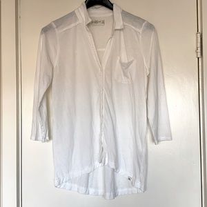 Light cotton button up